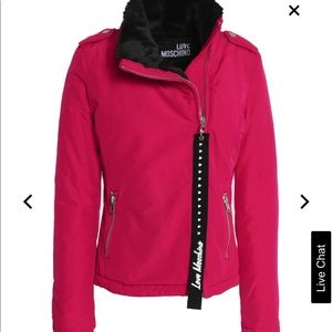 Love Moschino asymmetrical jacket
